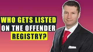 Is someone charged with criminal sexual conduct listed on the OFFENDER registry?