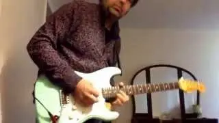 Fender custom shop Stratocaster with David Allen pickups