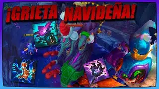 🤡&iexcl;La GRIETA NAVIDE&Ntilde;A y SHACO SUPPORT vs ZAAHEN!🤡&iexcl;GANA desde BOT con su BUILD! #LOL