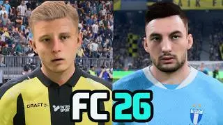 FC 26 | ALL SWEDEN ALLSVENKAN PLAYERS REAL FACES