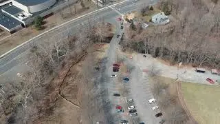 A windy flight around the Wilton YMCA