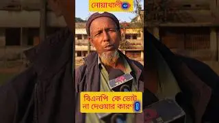 হাতিয়ার ভোটারের সোজাসাপ্টা কথা ! |election 2026 #shorts #politics