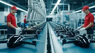 Inside the Factory: How Heavy-Lift Industrial Drones Are Made (Unstoppable Giants)
