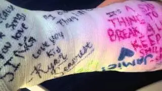IN A CAST ( Season 2: Ep 1 ) Signatures