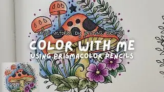 Color with Me 'Small Victories' by Johanna Basford using Prismacolor #adultcoloring