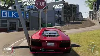 The Crew 2 - San Francisco - Lamborghini Aventador Free Roam PS4 [1080p/60fps]