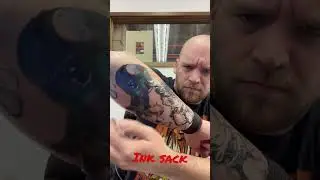 Чернильный мешок #newschooltattoo #чернила #тату #2023 #плазма #санидерм