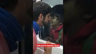 hamdan Fazza cute gesture with kids #youtubeshorts #viral #dubaiprince #shorts @nicelyname
