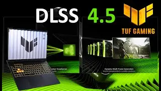 NVIDIA DLSS 4.5 - RTX 5050 - ASUS TUF F16 - How to install and Enable DLSS 4.5 Latest