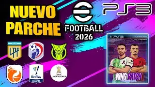 Nuevo PARCHE eFootball 2026 para PS3 Guia De INSTALACION | KING PATCH