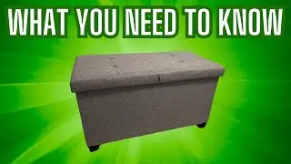 Review: STORAGEBUD Storage Ottoman Bench with Storage Bins