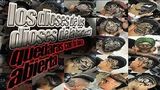 LOS MEJORES CORTES Y PEINADOS PARA HOMBRES DEL 2019 ( lineas, diseños de todo tipo)