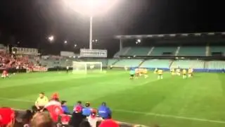 Piovaccari Penalty Shot: Western Sydney Wanderers vs Wellington Phoenix