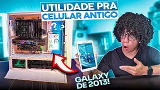 Transforme seu CELULAR ANDROID ANTIGO em algo &Uacute;TIL DE VERDADE!