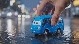 타요 버스 실제 생활 모험 Blue Bus resemblingTayo&rsquo;s real life Adventure From Rainy Morning