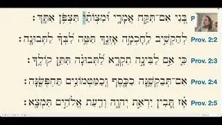 Proverbs 2:1-5 