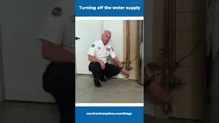 How to turn off the water supply to your home