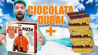 TESTEZ HATZ PIZZA si CIOCOLATA DUBAI! *cea mai cautata ciocolata*