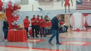 Bisbee High School's state championship ring ceremony held January 17, 2025
