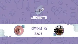 Psychiatry Lec 17 Disruptive, impulse - control, and conduct disorders
