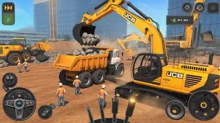 New City Road Construction Simulator game 3D - Real Drive JCB & Dumper Truck Game Part #7