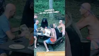 This family adopted a bear 😂