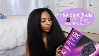 Hair Brush Blow Dryer Demo & Review | Hot Shot Tools