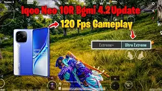 Finally IQOO NEO 10R!!🔥&bull; POWER OF 120 FPS 🔱&bull; BGMI TEST💥&bull; BGMI PERFORMANCE 📈&bull; Best for Gaming 30k?
