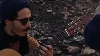 Oriental flamenco jam session flute and guitar