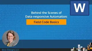 How To Toggle Field Codes (and what they are) | Microsoft Word | Course Excerpt