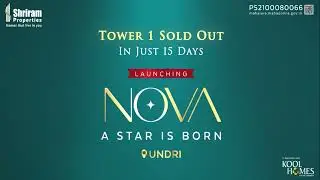 Launching Shriram Codename Superstar in Undri - Spacious 2 & 3 BHK Apartments