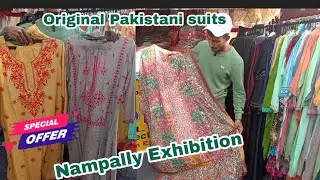 Original Pakistani suits handwork, Kamdani, Gota Work Suits at Numaish