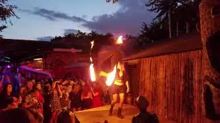 Burners Without Borders Luau 2018 - Vixie Fire