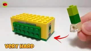 Build Small LEGO Safe With a Key (No Technic)