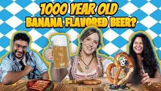 OKTOBERFEST SPECIAL - Indians Try German Beers & Food - PART I // Try It Out