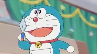 Doremon make candy machine cartoon kids