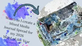 Momentum is my Word of the Year! #mixedmedia #junkjournal #artjournaling 