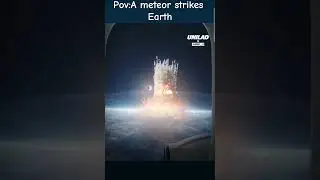 What if a meteor strikes Earth 😳.