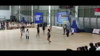 3Q BAS Youth girls U18 cup finals 2025. Team kim huat va kambangan. 28062025