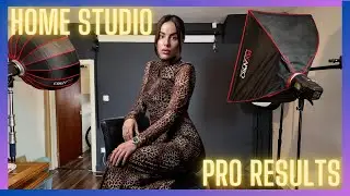 Model from Ukraine: Latest News in Fashion Portrait Photography in Home Studio Setting.