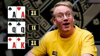 Так много СУПЕР РУК | Большая игра в туре | E9 | PokerStars