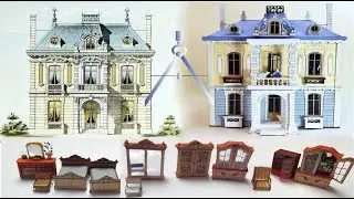 House in the suburbs of Paris. We make furniture (pt5). Дом в пригороде Парижа. Делаем мебель (ч5)