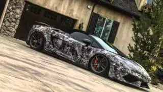 Kryptek camo Lamborghini from Envision Wraps