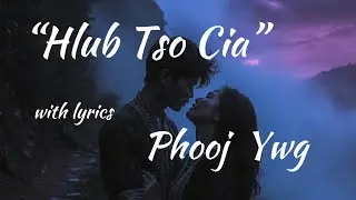 ❤️&zwj;🩹&rdquo;Hlub Tso Cia&rdquo; (Hmong Lyrics Video) | Phooj Ywg | Lis Pos #nkaujhmoob #hmonglovesong 