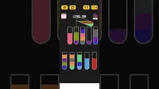 Water Sort Puzzle Game Level 108