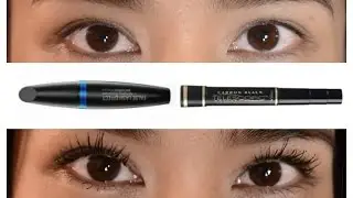 MASCARA DEMO - LOREAL TELESCOPIC + MAX FACTOR FALSE LASH EFFECT on ASIAN EYELASHES
