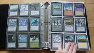 Ice Age 1995 - Magic the Gathering - Full Set in Binder