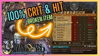 Sniper's Amber Lens Location 100% Crit and Hit Unicorn Overlord