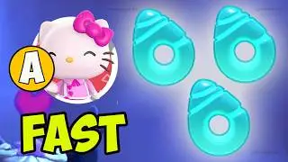 How to find BLUE POWER CRYSTALS in Hello Kitty Island Adventure (EASY, 2025)