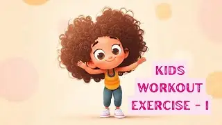Morning Workout for Kids | Fun Cartoon Exercise | 10 Minutes Daily Fitness | GimKids